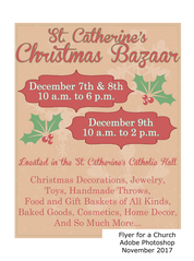 Flyer for a Church in Adobe Photoshop