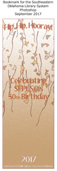 Bookmark for Southeastern Oklahoma Library System, Photoshop